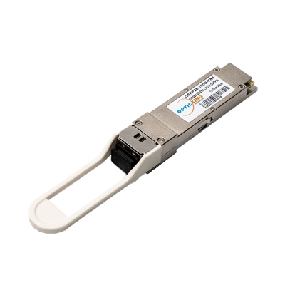 ZR4 Transceiver 100G QSFP28 80km 1310nm Single 3.3V แรงดันไฟฟ้า
