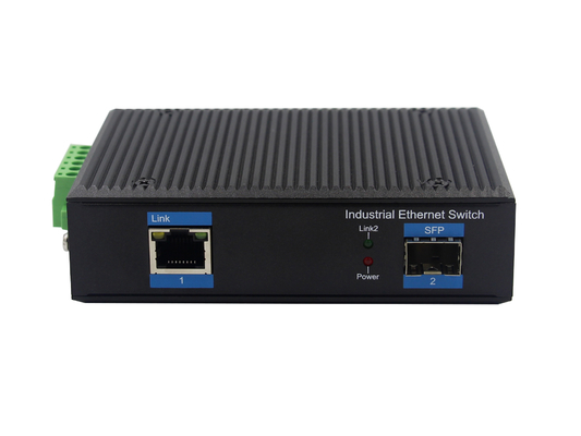 OPK-4500-1GX1GT Din-rail Umanaged Industrial Ethernet Switch (POE เป็นตัวเลือก) 1 Port